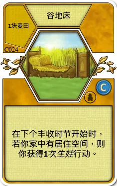 Bed in the Grain Field